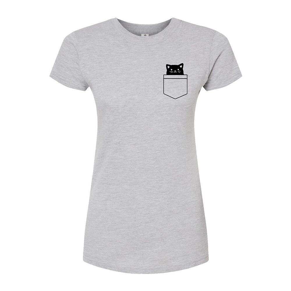 Футболка с карманом и рисунком «Маленький черный кот» для юниоров Licensed Character, серый
Футболка с карманом и рисунком «Маленький черный кот» для юниоров Licensed Character, серый