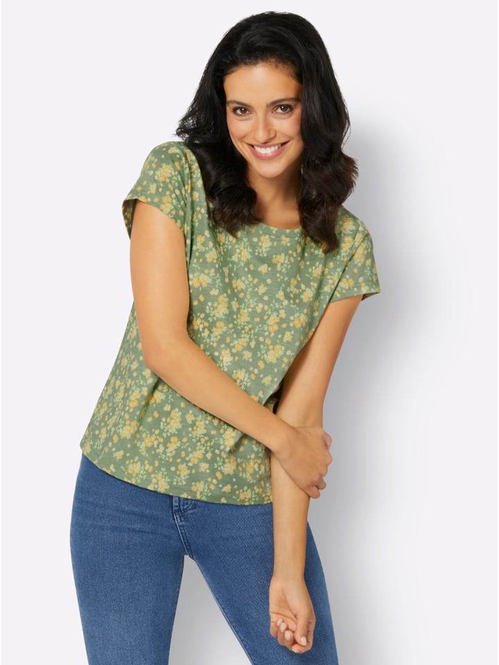 Футболка с круглым вырезом с принтом эвкалипта и лимона WITT WEIDEN, Желтый, Футболка с круглым вырезом с принтом эвкалипта и лимона WITT WEIDEN
Футболка с круглым вырезом с принтом эвкалипта и лимона WITT WEIDEN, Желтый, Футболка с круглым вырезом с принтом эвкалипта и лимона WITT WEIDEN