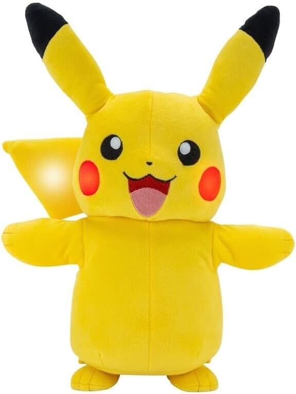 Bizak Pokemon Pikachu Electronic, интерактивная плюшевая игрушка со звуками, светом и движениями, воссоздание реальности (63222365), разноцветная Inna marka
Bizak Pokemon Pikachu Electronic, интерактивная плюшевая игрушка со звуками, светом и движениями, воссоздание реальности (63222365), разноцветная Inna marka