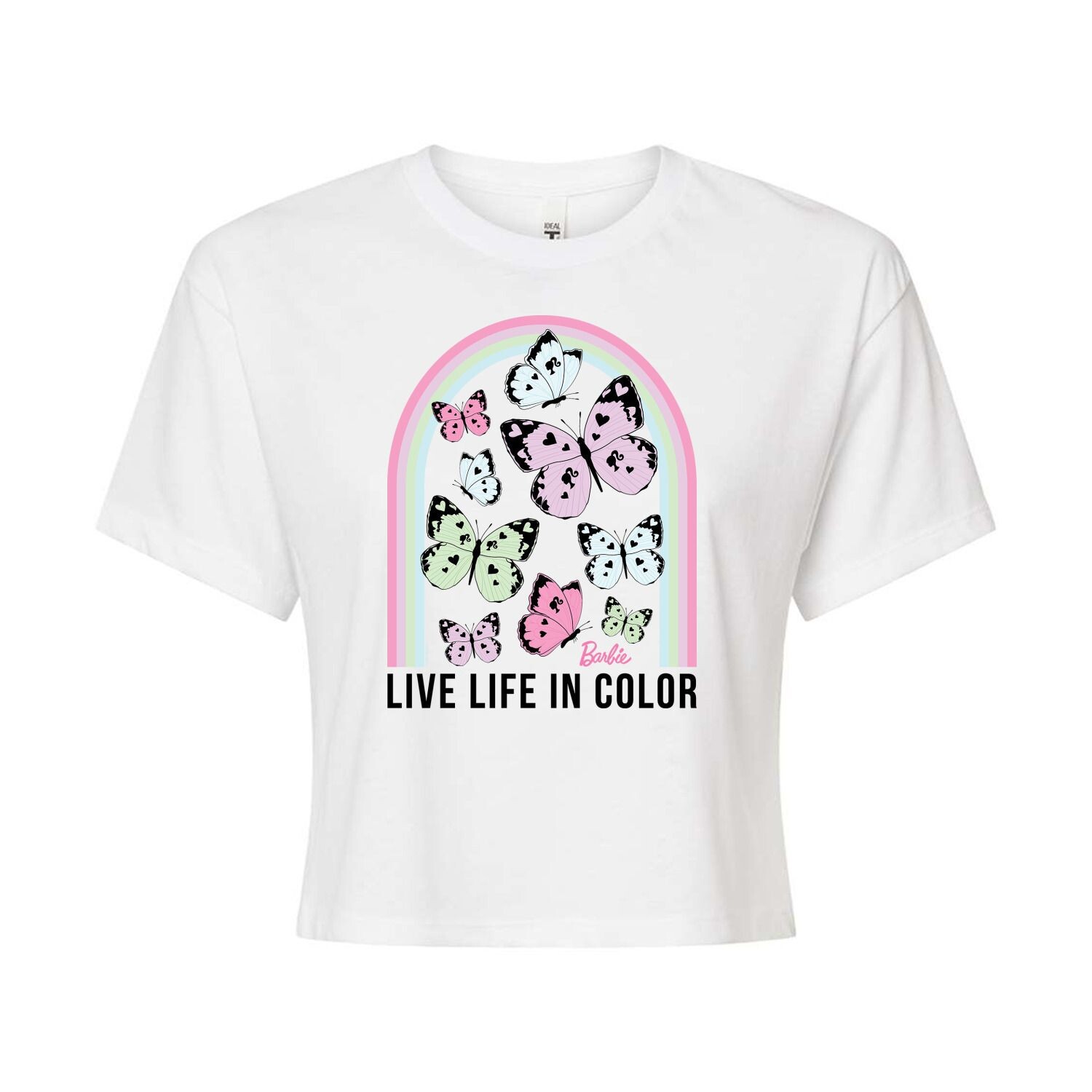 Укороченная футболка Barbie Live Life для юниоров Licensed Character, белый
Укороченная футболка Barbie Live Life для юниоров Licensed Character, белый