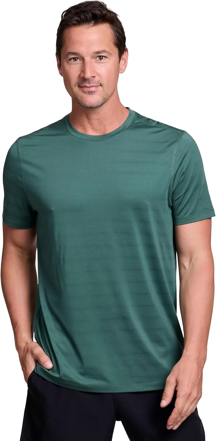 Футболка RBX Active для мужчин, короткий рукав, легкая, сетчатая, быстро сохнущая
Футболка RBX Active для мужчин, короткий рукав, легкая, сетчатая, быстро сохнущая