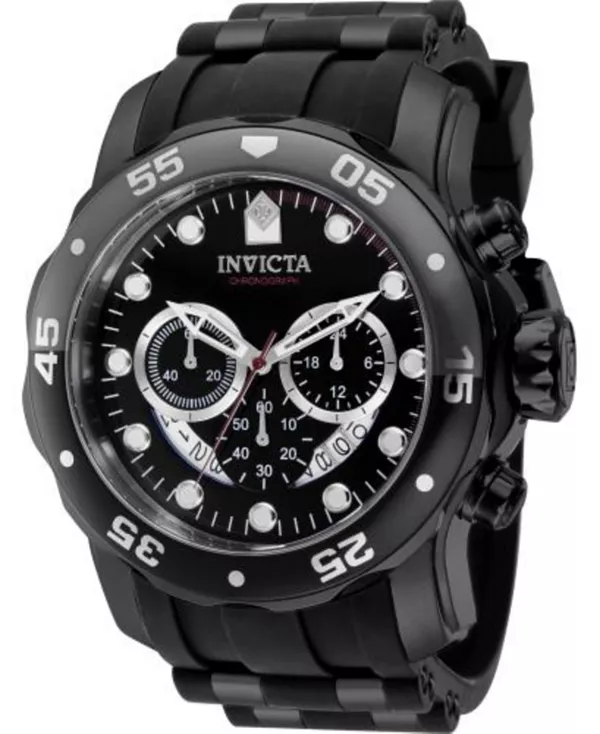 Мужские кварцевые часы-хронограф Pro Diver 37231, черные, с красным циферблатом Invicta, black
Мужские кварцевые часы-хронограф Pro Diver 37231, черные, с красным циферблатом Invicta, black