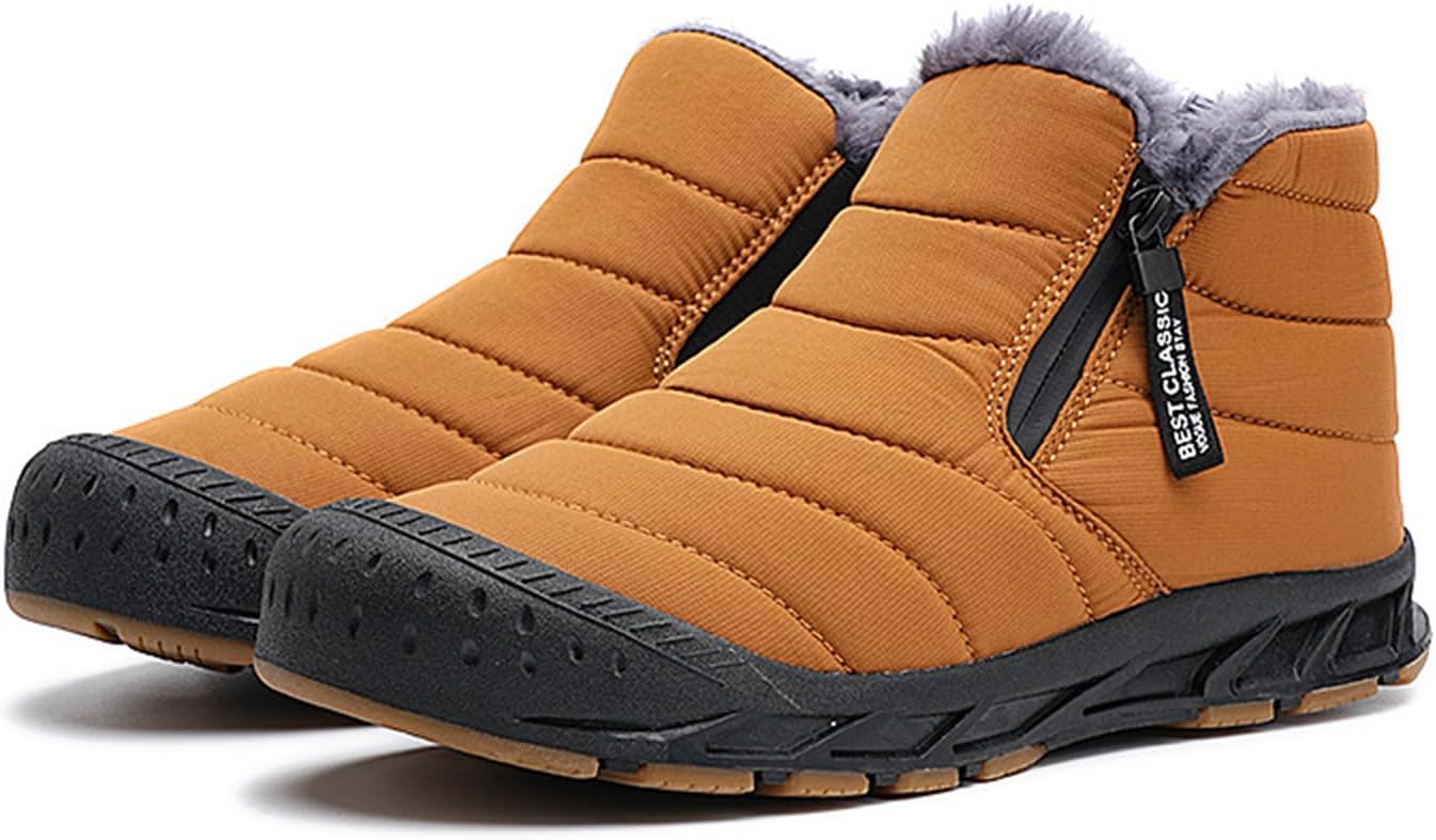 Зимняя обувь для мужчин и женщин, водонепроницаемые снежные ботинки с меховой подкладкой, теплые ботильоны Yonasu, желтый
Зимняя обувь для мужчин и женщин, водонепроницаемые снежные ботинки с меховой подкладкой, теплые ботильоны Yonasu, желтый