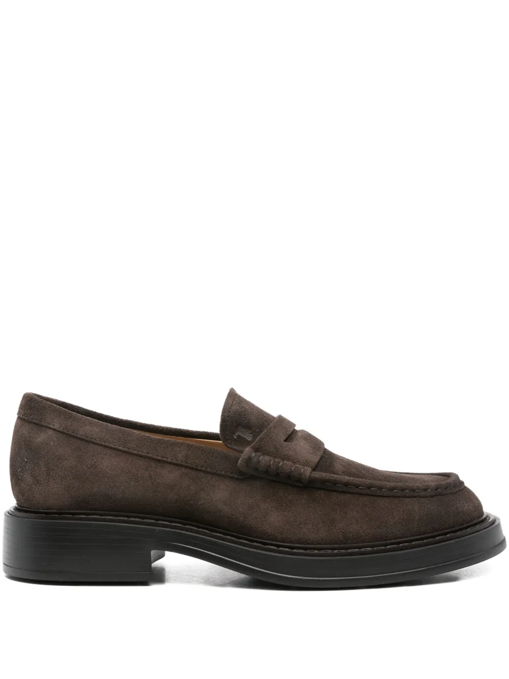 Замшевые пенни-лоферы TOD'S, коричневый
Замшевые пенни-лоферы TOD'S, коричневый