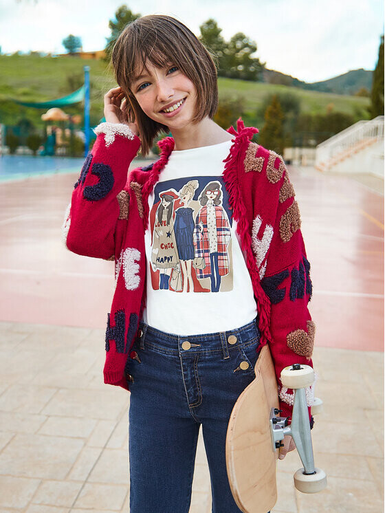 Блуза стандартного кроя Mayoral, экрю
Блуза стандартного кроя Mayoral, экрю