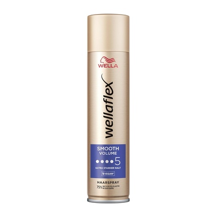 Flex Hairspray Smooth Volume 48h Ultra Strong Hold Wella 
Flex Hairspray Smooth Volume 48h Ultra Strong Hold Wella
