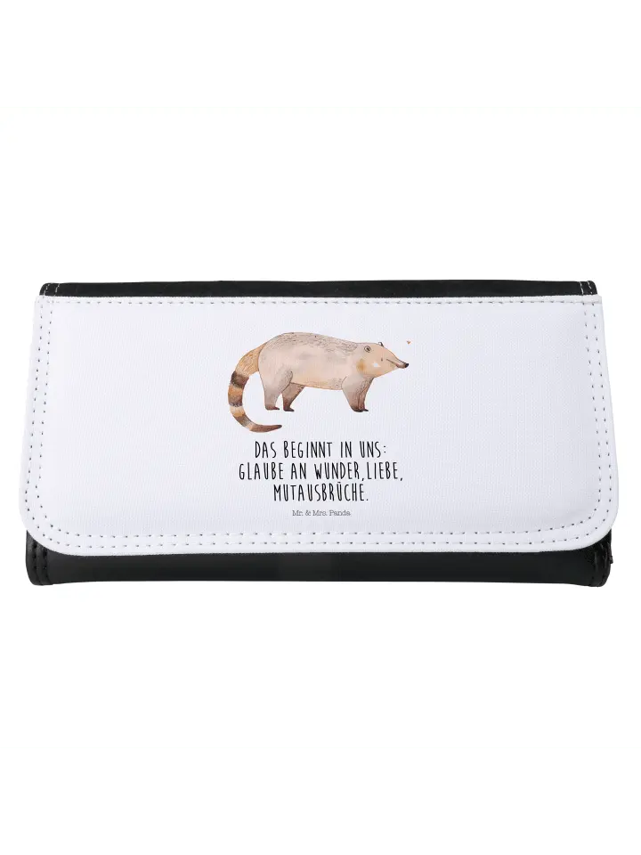 Портмоне Mr & Mrs Panda Damen Nasenbaer, белый
Портмоне Mr & Mrs Panda Damen Nasenbaer, белый