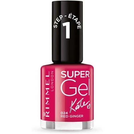 Лак для ногтей London Supergel Kate 024 Красный имбирь 12 мл, Rimmel
Лак для ногтей London Supergel Kate 024 Красный имбирь 12 мл, Rimmel