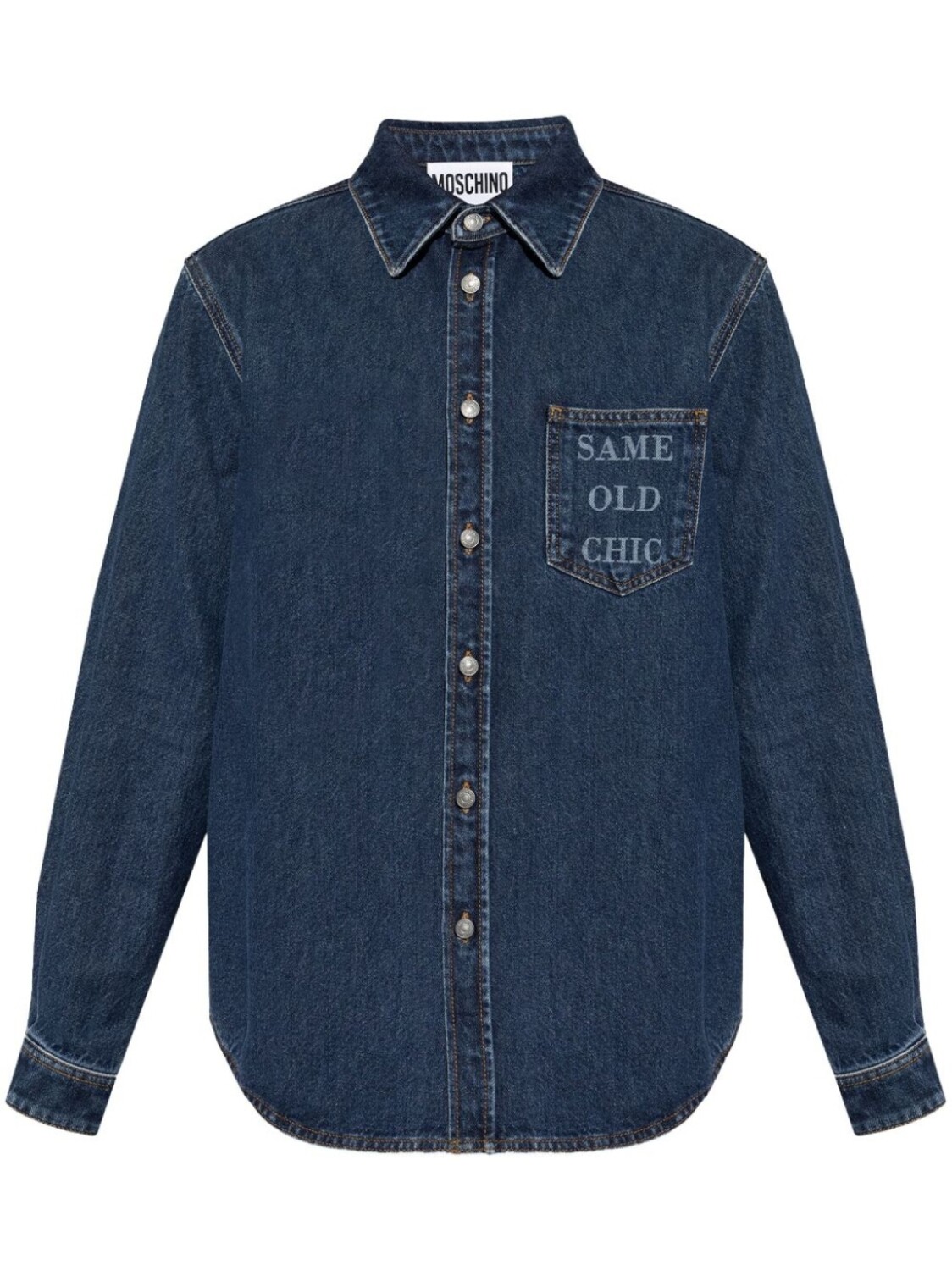 Moschino рубашка Same Old Chic, синий
Moschino рубашка Same Old Chic, синий