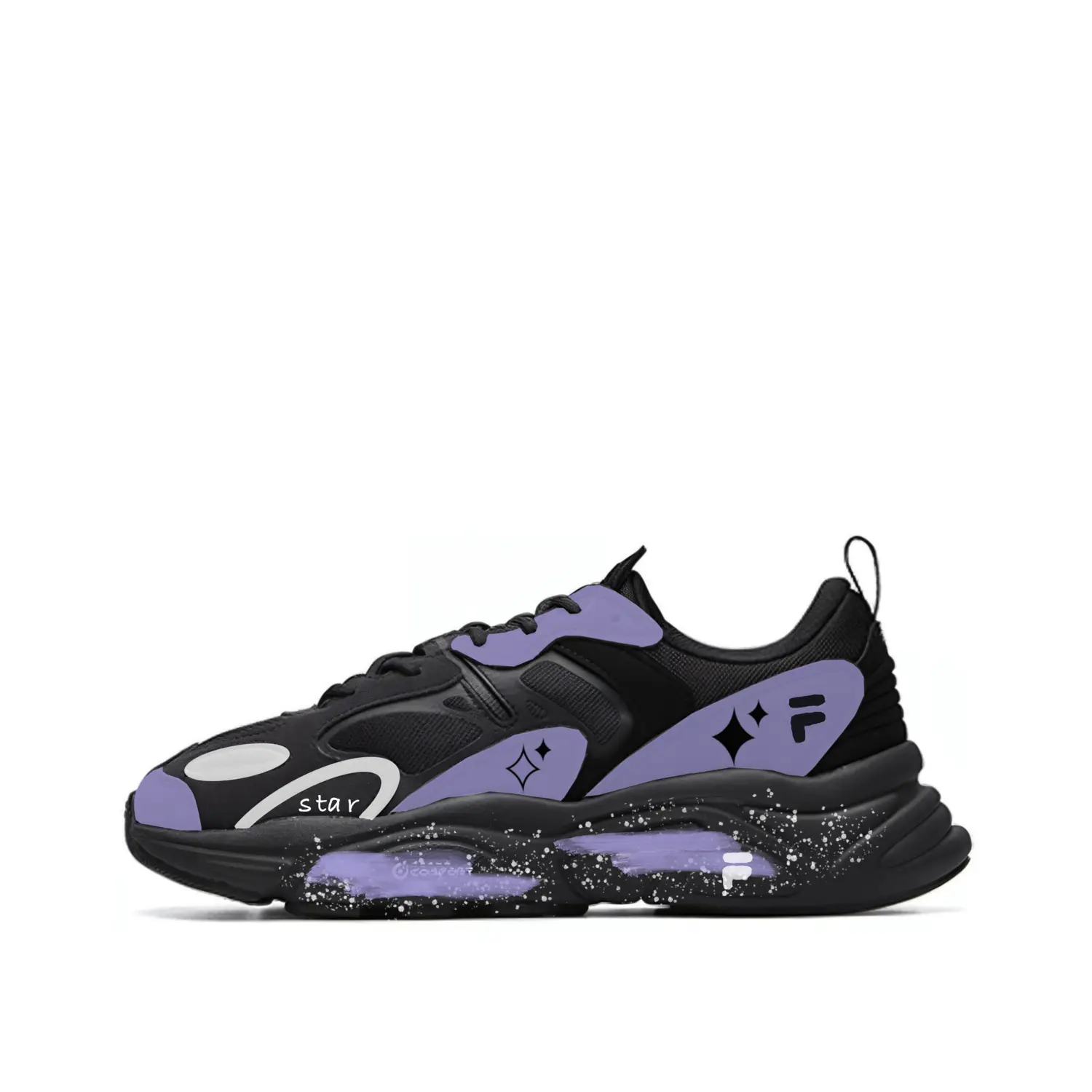 FILA Мужские повседневные кроссовки Mars 2 Abrasion Resistant Low top черные фиолетовые
FILA Мужские повседневные кроссовки Mars 2 Abrasion Resistant Low top черные фиолетовые