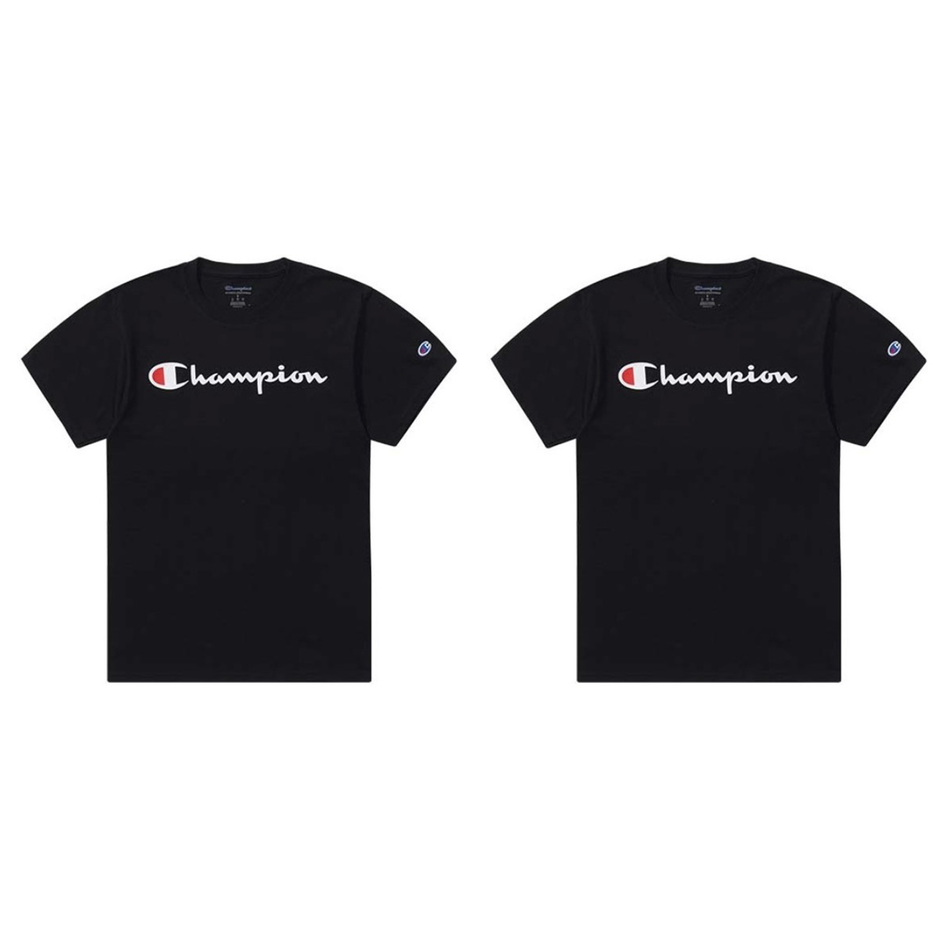 Футболка Unisex 2 шт Чёрная Champion, Чёрная+Чёрная
Футболка Unisex 2 шт Чёрная Champion, Чёрная+Чёрная