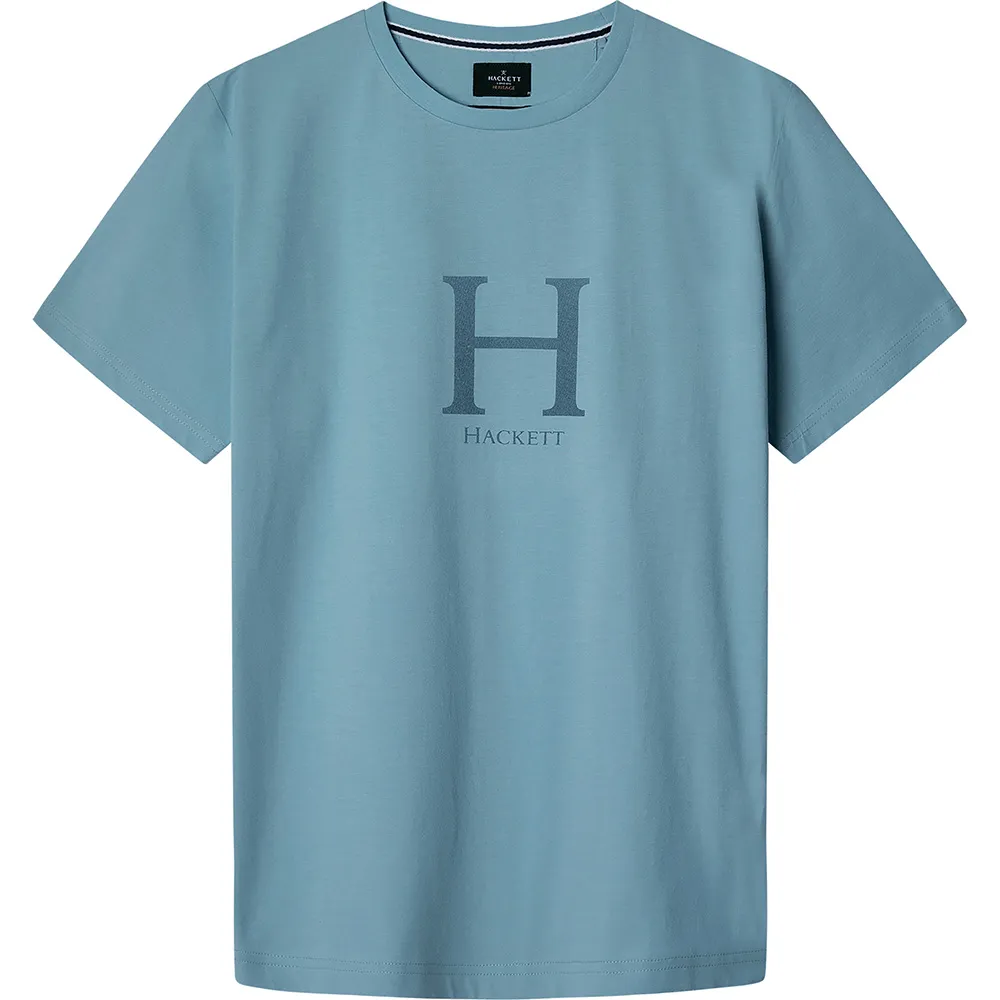 Футболка с коротким рукавом Hackett Heritage, синий 
Футболка с коротким рукавом Hackett Heritage, синий