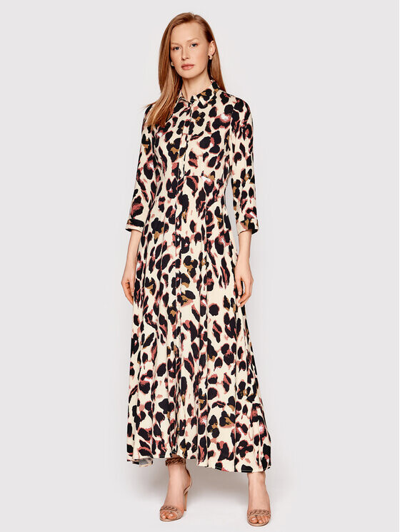 Платье-рубашка стандартного кроя Yas, бежевый
Платье-рубашка стандартного кроя Yas, бежевый