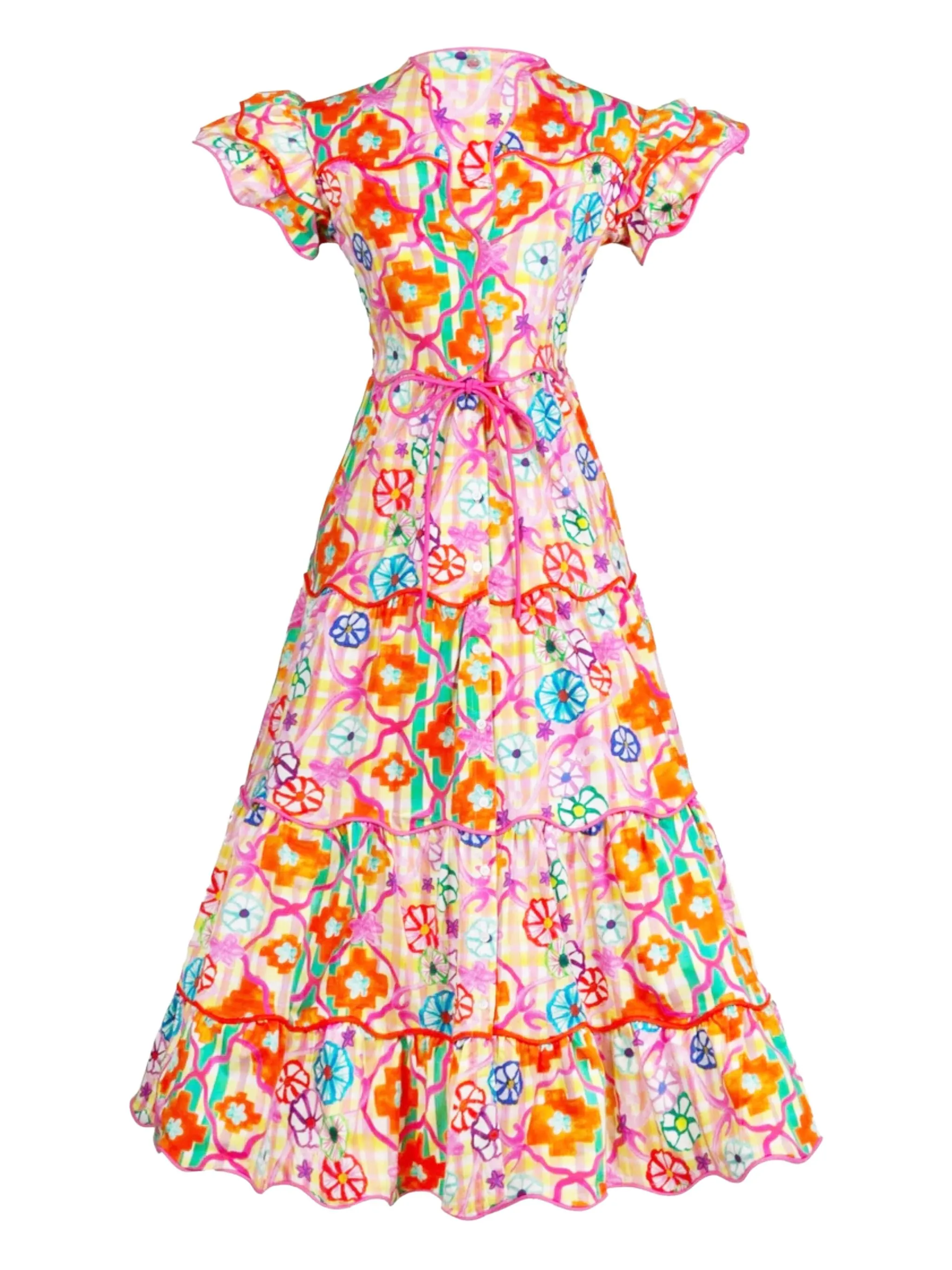 Платье миди Baba с принтом Celia B, розовый
Платье миди Baba с принтом Celia B, розовый