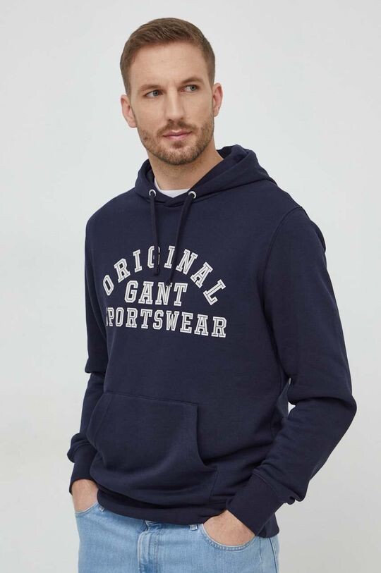 Толстовка Gant, темно-синий 
Толстовка Gant, темно-синий