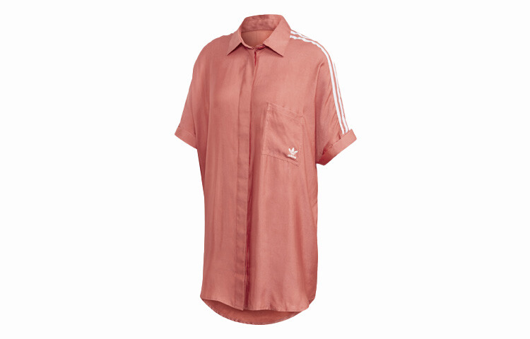 Платье с короткими рукавами женское алое Adidas Originals
Платье с короткими рукавами женское алое Adidas Originals