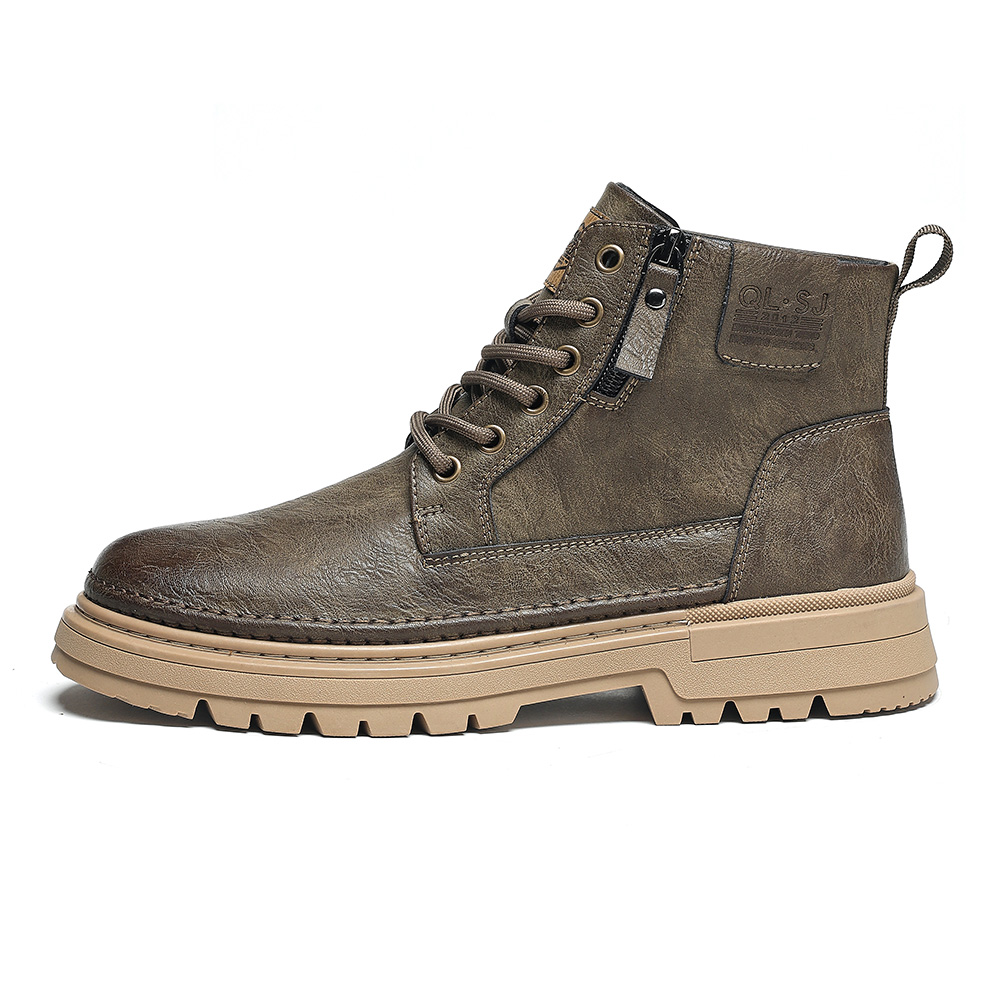 Wolves • Family QUNLANGSHIJIA Мужские коричневые ботинки Martin
Wolves • Family QUNLANGSHIJIA Мужские коричневые ботинки Martin