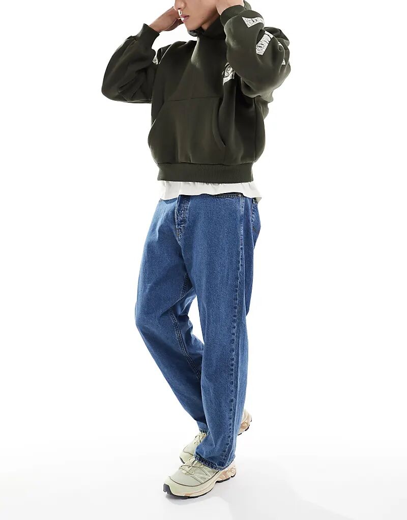 Мешковатые джинсы Alex средне-синего цвета Jack & Jones
Мешковатые джинсы Alex средне-синего цвета Jack & Jones