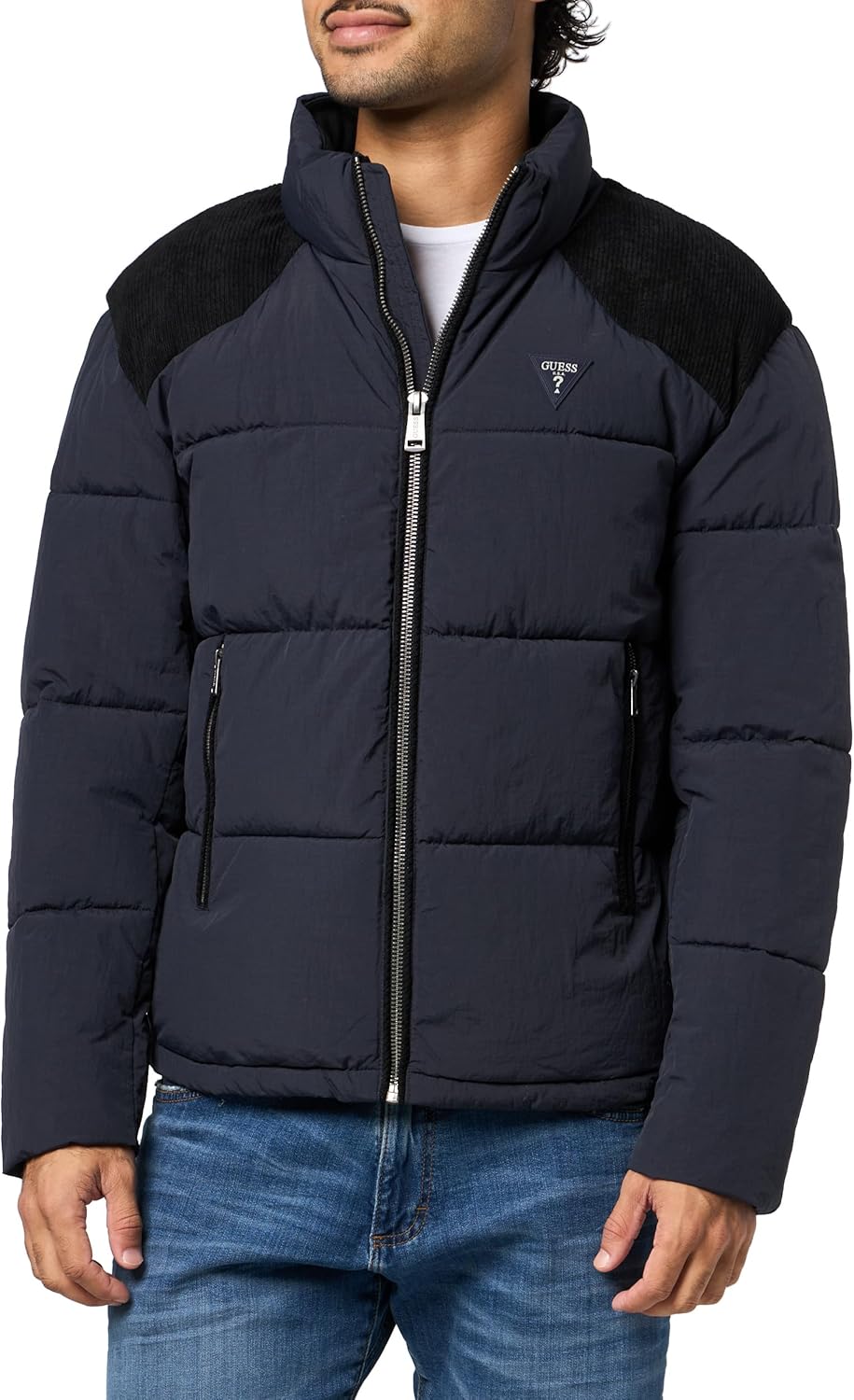 GUESS мужская куртка New Larry Blocking Heavy Puffa, Smart Blue
GUESS мужская куртка New Larry Blocking Heavy Puffa, Smart Blue