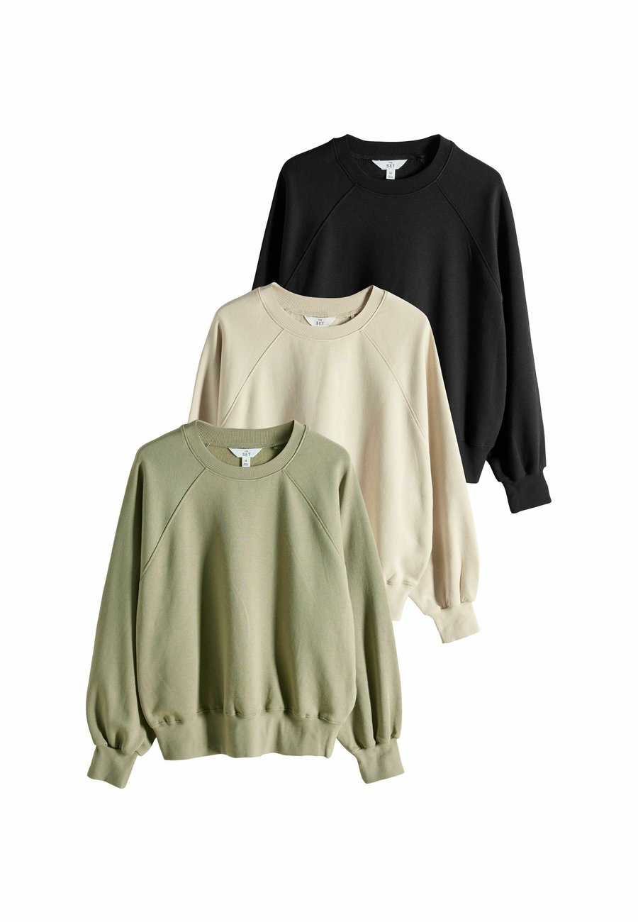 Толстовка THE SET 3 PACK, Black Stone Khaki/Black
Толстовка THE SET 3 PACK, Black Stone Khaki/Black