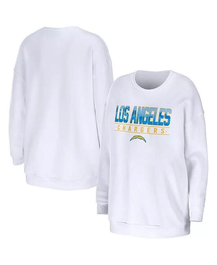 Женская белая толстовка-пуловер Los Angeles Chargers Domestic WEAR by Erin Andrews
Женская белая толстовка-пуловер Los Angeles Chargers Domestic WEAR by Erin Andrews
