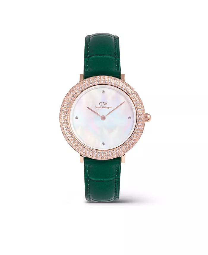 Женские аналоговые часы из зеленой кожи, 32 мм Daniel Wellington
Женские аналоговые часы из зеленой кожи, 32 мм Daniel Wellington