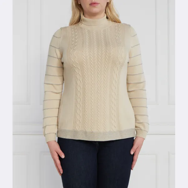 Водолазка стандартного кроя больших размеров Persona By Marina Rinaldi, бежевый
Водолазка стандартного кроя больших размеров Persona By Marina Rinaldi, бежевый