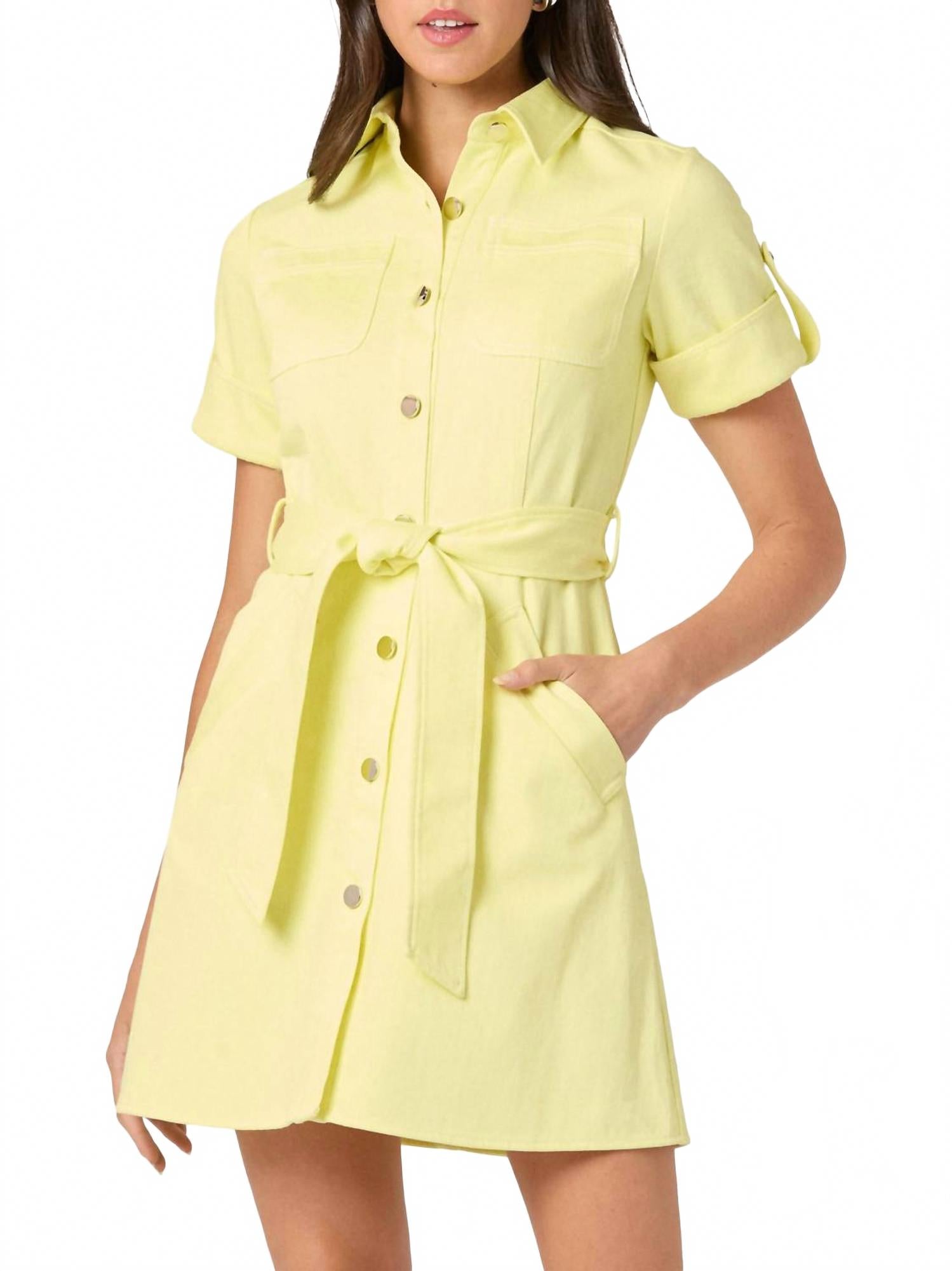 Короткое джинсовое платье-рубашка Corie Denim в цвете Sunburst Shoshanna, Sunburst
Короткое джинсовое платье-рубашка Corie Denim в цвете Sunburst Shoshanna, Sunburst