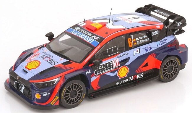 Ixo Models Hyundai I20 N Rally1 #6 Rallye Monte 1:18 18Rmc153 
Ixo Models Hyundai I20 N Rally1 #6 Rallye Monte 1:18 18Rmc153