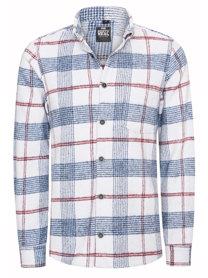 Рубашка Lumberjack из фланели в цвете экрю/темно-синий Rusty Neal
Рубашка Lumberjack из фланели в цвете экрю/темно-синий Rusty Neal