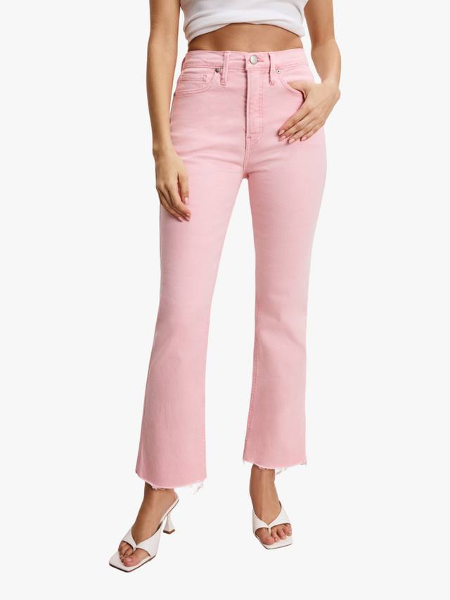 Классические джинсы клеш Good American, Flamingo003
Классические джинсы клеш Good American, Flamingo003