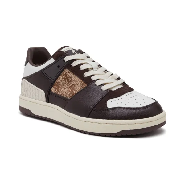 Кожаные кроссовки sava Guess, коричневый 
Кожаные кроссовки sava Guess, коричневый