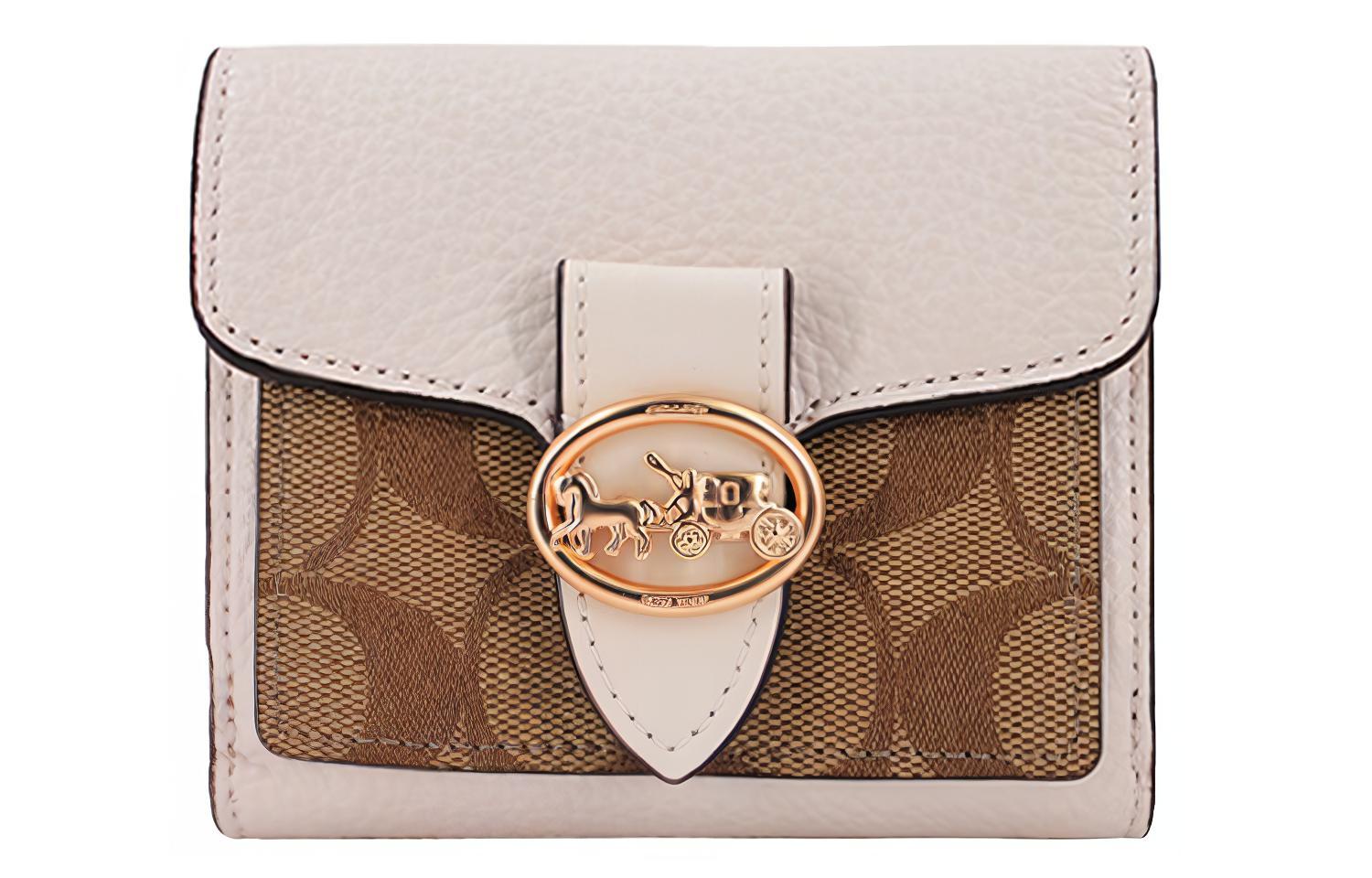 COACH Женский кожаный кошелек для монет
COACH Женский кожаный кошелек для монет