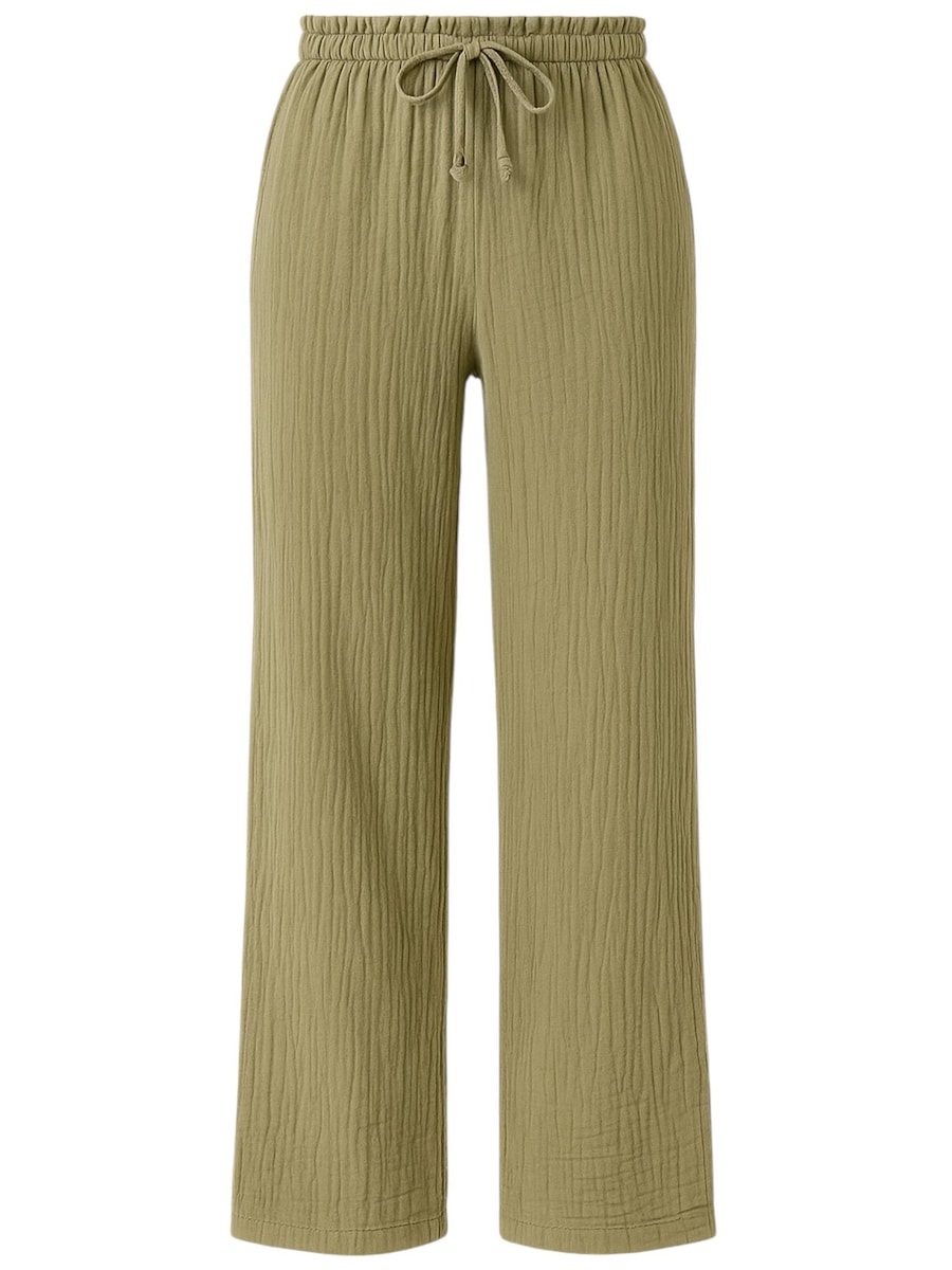 Широкие брюки WENOR Eleni, оливковый
Широкие брюки WENOR Eleni, оливковый