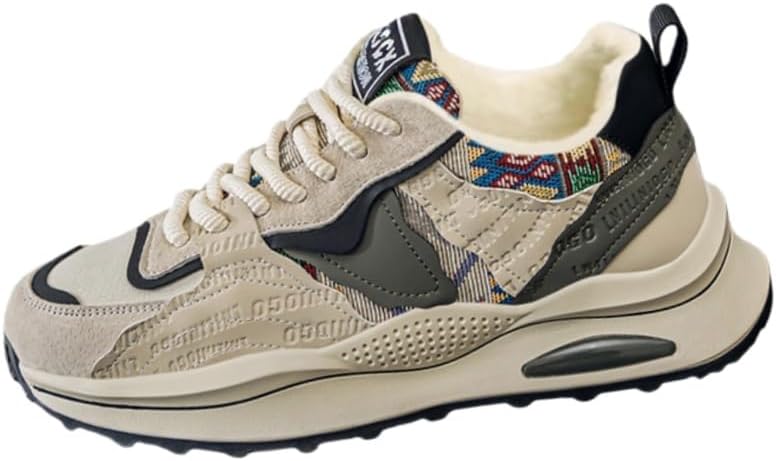 Мужские спортивные кроссовки с мягкой подошвой для улицы - утолщенная внутренняя подкладка для тепла, легкие и подходящие для повседневной носки Clolinde, зеленый
Мужские спортивные кроссовки с мягкой подошвой для улицы - утолщенная внутренняя подкладка для тепла, легкие и подходящие для повседневной носки Clolinde, зеленый