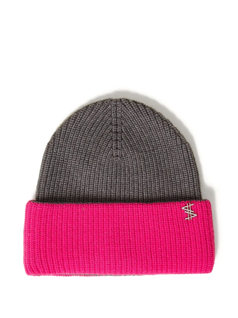 Шапка бини с отделкой в рубчик TWINSET, серый
Шапка бини с отделкой в рубчик TWINSET, серый