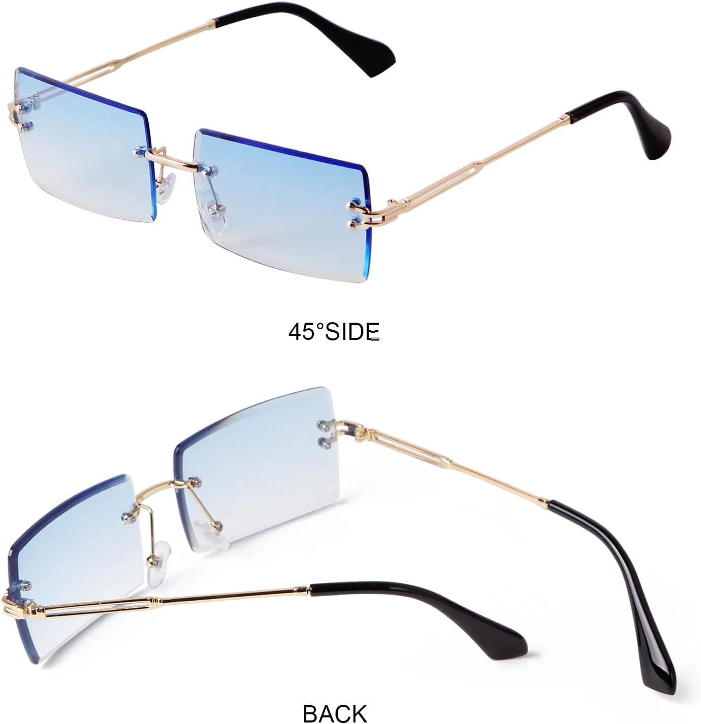 Солнцезащитные очки VIA LEECA без оправы, прямоугольной формы, для женщин и мужчин, тонированные, без оправы, квадратной формы, винтажные, прозрачные, Blue
Солнцезащитные очки VIA LEECA без оправы, прямоугольной формы, для женщин и мужчин, тонированные, без оправы, квадратной формы, винтажные, прозрачные, Blue