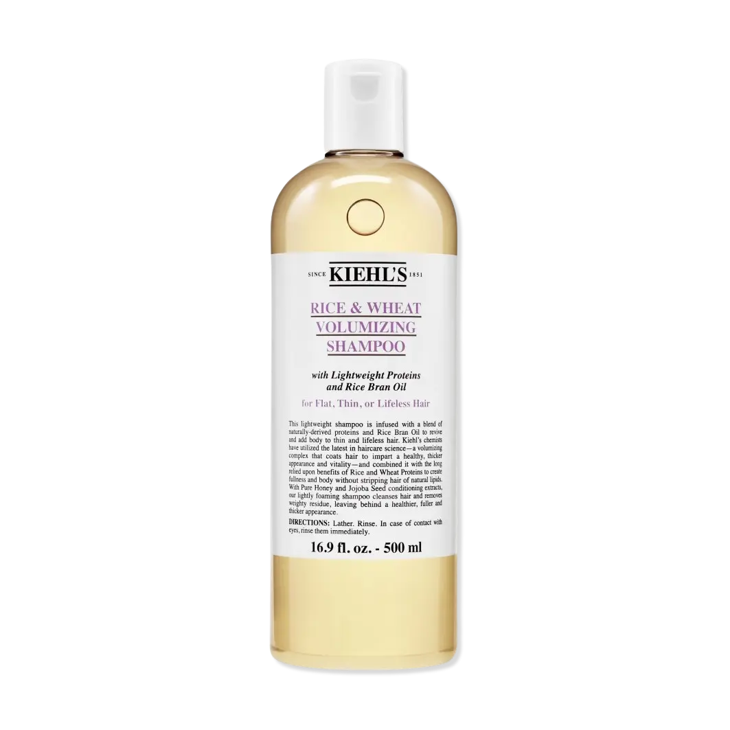 Шампунь rice & wheat volumizing Kiehls, объем 500 мл
Шампунь rice & wheat volumizing Kiehls, объем 500 мл