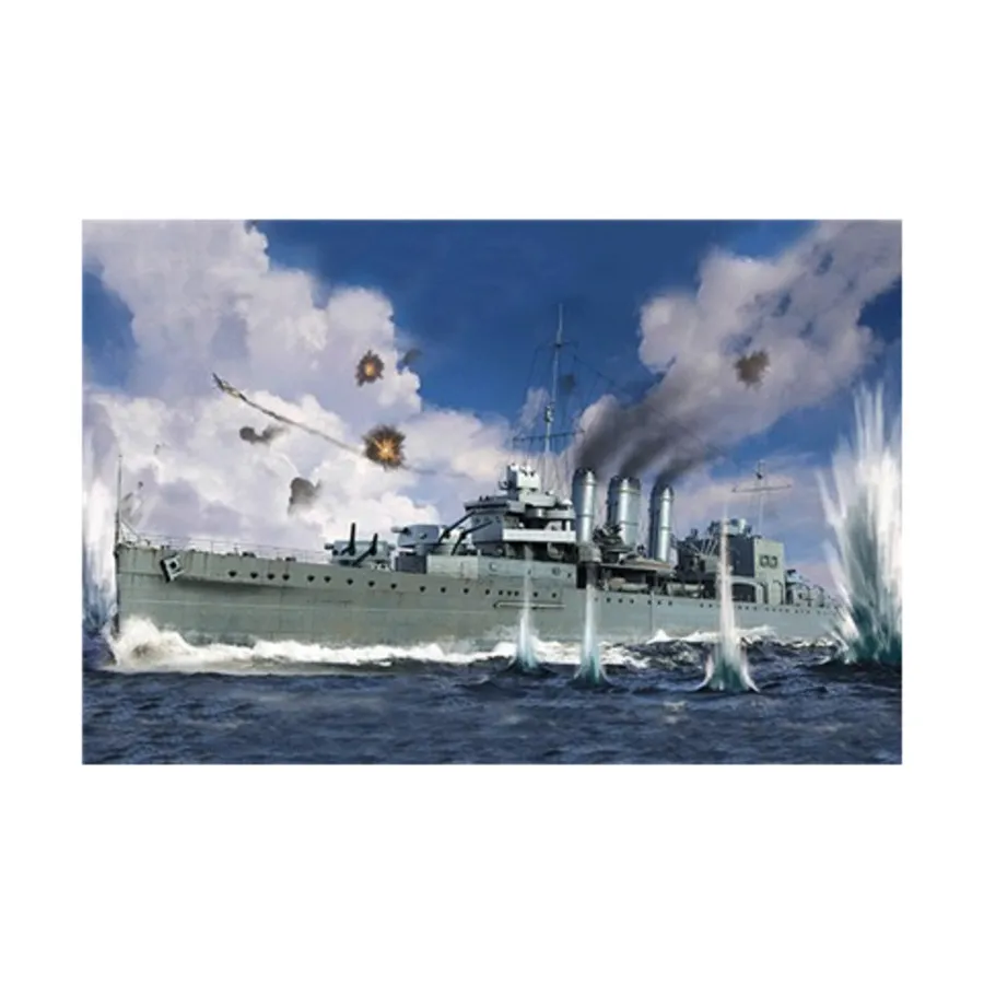 HMS Корнуолл, Warship Models (1:700) (Trumpeter Models)
HMS Корнуолл, Warship Models (1:700) (Trumpeter Models)