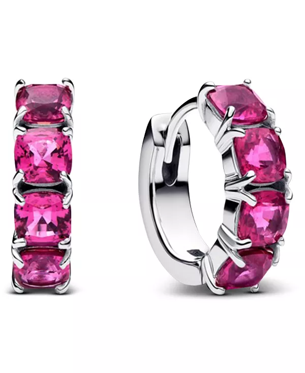 Розовые серьги-кольца Pandora, pink
Розовые серьги-кольца Pandora, pink