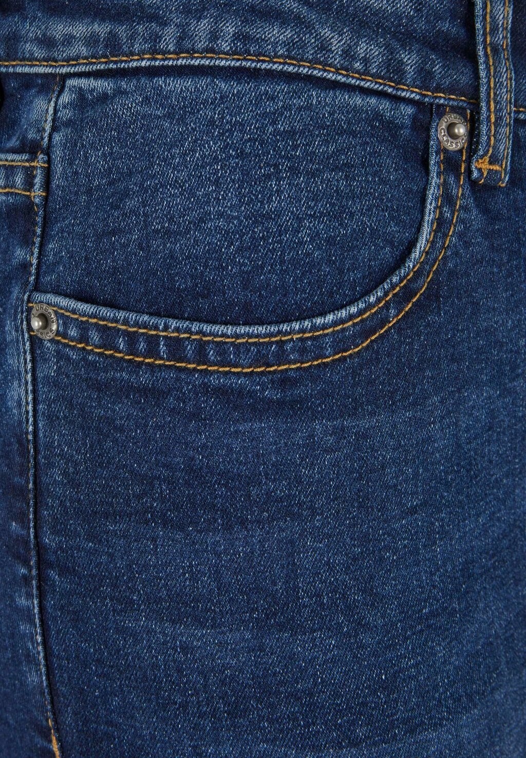 Джинсы Skinny Fit Urban Classics, темно-синие, стираные
Джинсы Skinny Fit Urban Classics, темно-синие, стираные