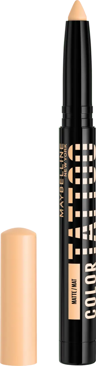 Lidschatten Stick Color Tattoo 24 h Eye Stix 15 I Am Confident 1,4 г. Maybelline New York
Lidschatten Stick Color Tattoo 24 h Eye Stix 15 I Am Confident 1,4 г. Maybelline New York