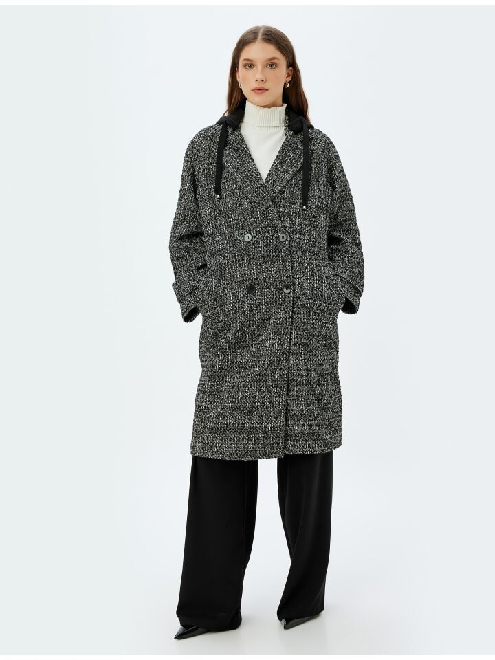 Тренч KOTON Mantel, цвет Schwarz Gemustert
Тренч KOTON Mantel, цвет Schwarz Gemustert