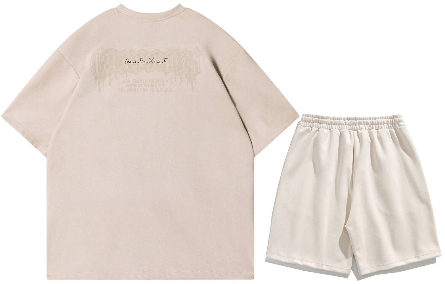 Футболка унисекс A.X.S.K, Абрикосовый + замшевые шорты
Футболка унисекс A.X.S.K, Абрикосовый + замшевые шорты