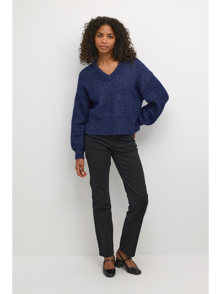 Пуловер Kaffe, темно-синий
Пуловер Kaffe, темно-синий