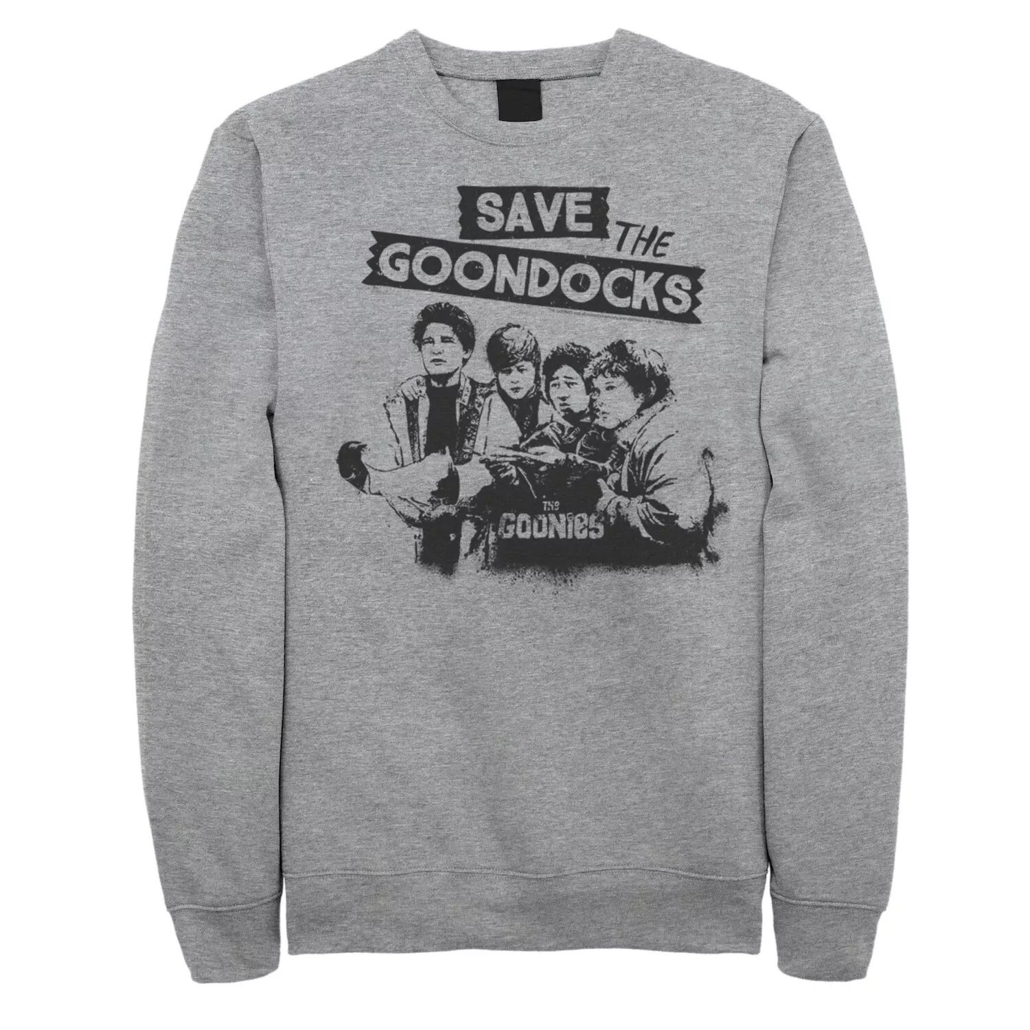 Мужской свитшот с надписью The Goonies Save The Goondocks Licensed Character
Мужской свитшот с надписью The Goonies Save The Goondocks Licensed Character