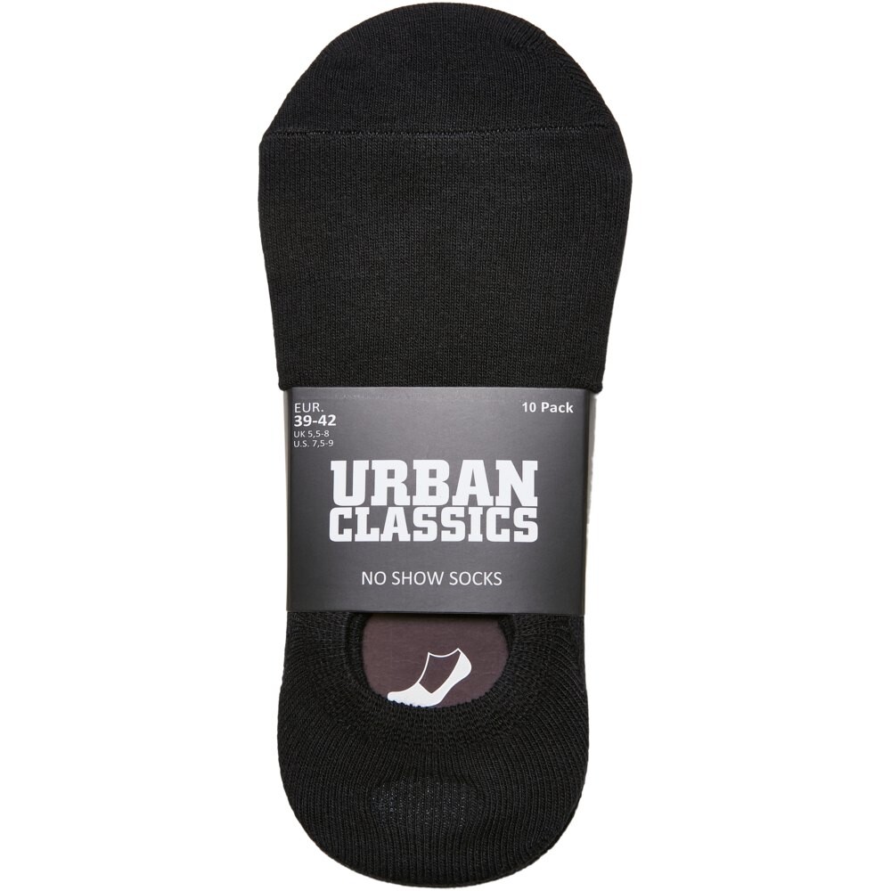 Носки Urban Classics No Show Short 10 шт, черный
Носки Urban Classics No Show Short 10 шт, черный