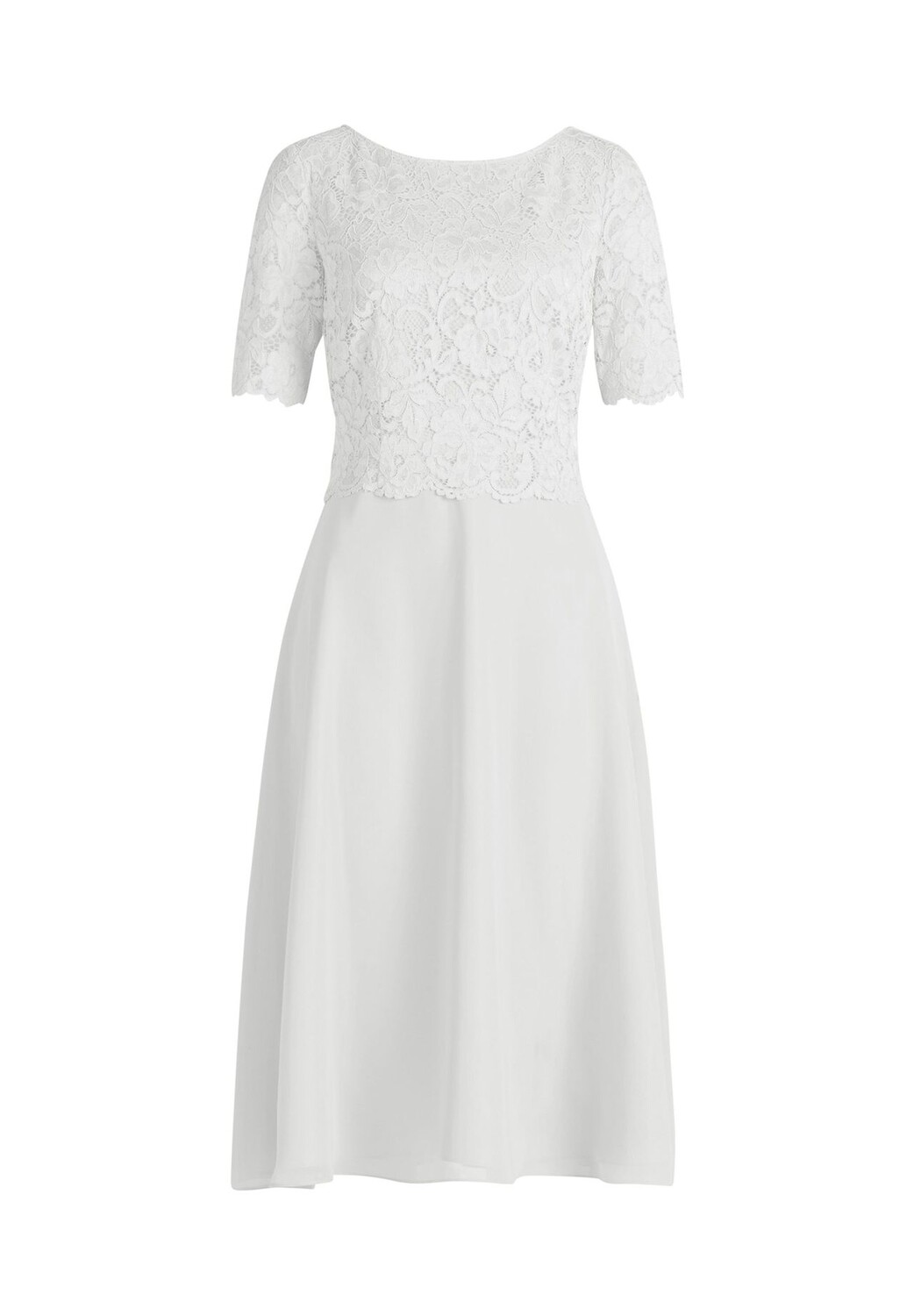 Коктейльное платье с кружевом Vera Mont, цвет Rohweiß
Коктейльное платье с кружевом Vera Mont, цвет Rohweiß