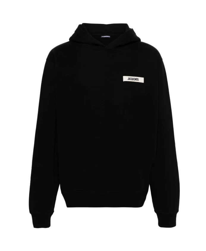 Толстовка с капюшоном из грубой ткани Jacquemus, черный
Толстовка с капюшоном из грубой ткани Jacquemus, черный
