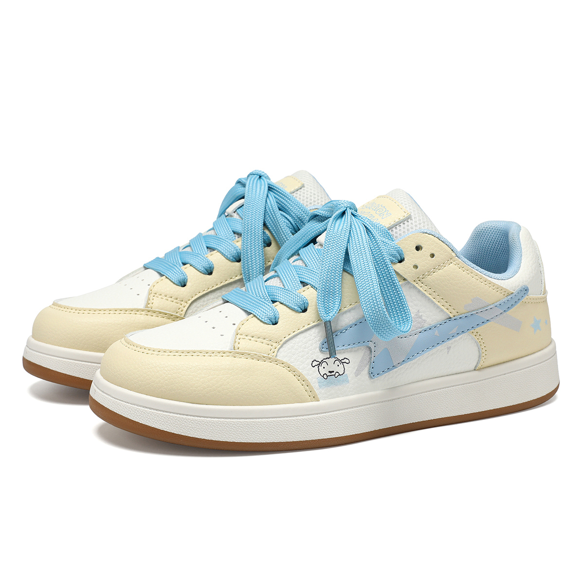 Абразивостойкие сбалансированные легкие дышащие с поддержкой низкие кроссовки для скейтбординга unisex Crayon Shinchan, светло-желтый
Абразивостойкие сбалансированные легкие дышащие с поддержкой низкие кроссовки для скейтбординга unisex Crayon Shinchan, светло-желтый